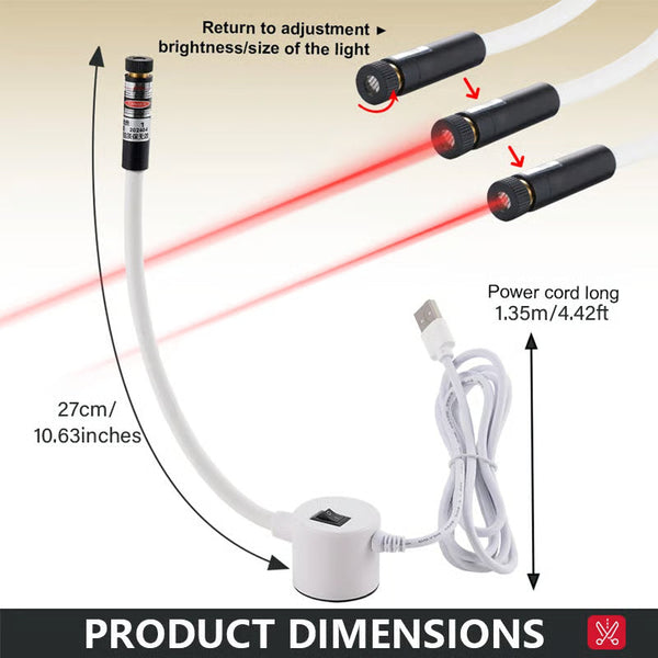 Sakerplus® Magnetic Positioning Quilting Sewing Light