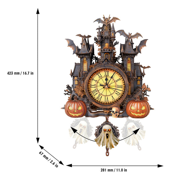 Sakerplus® Halloween 3D Puzzle Clock