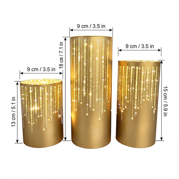 Sakerplus® Starry Night Flameless LED Candle Set