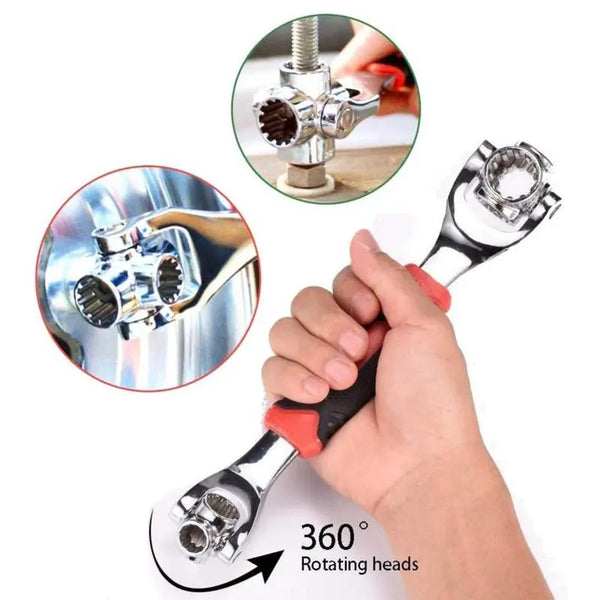 Sakerplus Universal Socket Wrench Tool Set