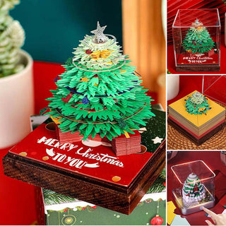 Sakerplus® 3D Paper Sculpture Desk Calendar