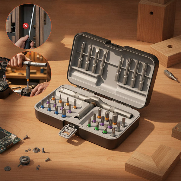 Sakerplus® Portable Precision Ratchet Driver Set