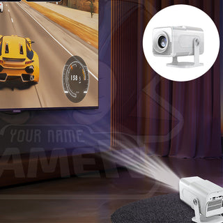 Sakerplus® Retro Game Projector With Controllers