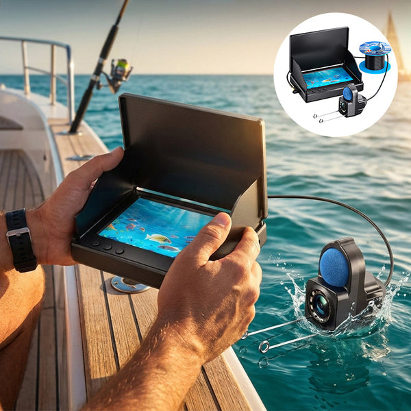 Sakerplus® Underwater Fishing Camera With Monitor