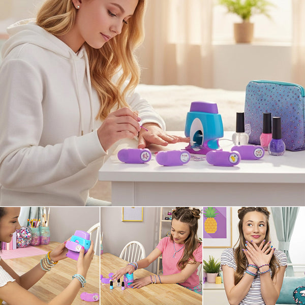Sakerplus® Portable Nail Art Stamp Kit