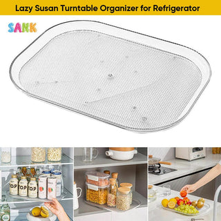 Sank Lazy Susan Turntable Organizer for Refrigerator