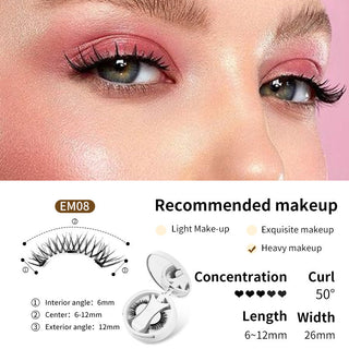 Sakerplus® Portable Magnetic Eyelashes with Applicator