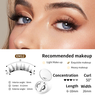 Sakerplus® Portable Magnetic Eyelashes with Applicator