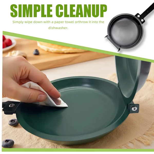 Sakerplus® Flip Jack Double-Sided Pancake Frying Pan