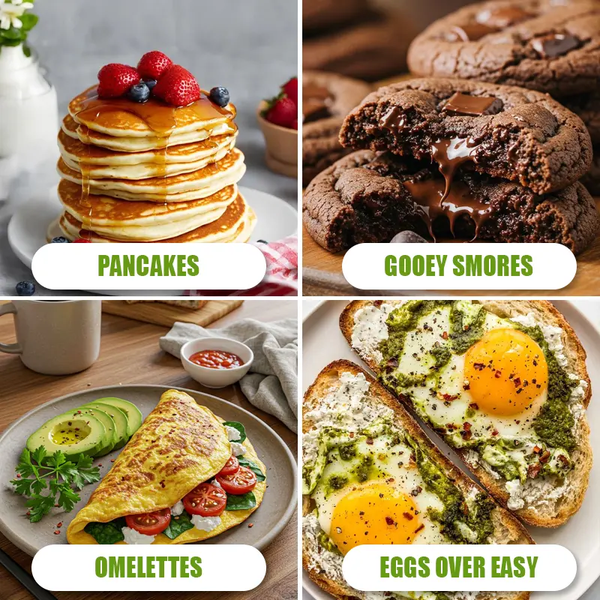 Sakerplus® Flip Jack Double-Sided Pancake Frying Pan