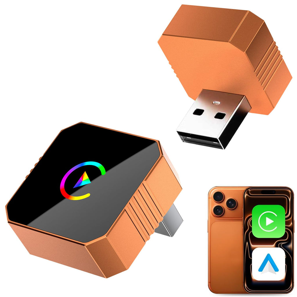 Sakerplus® Wireless CarPlay Adapter Upgrade for Seamless Connectivity ...