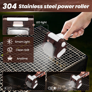 Sakerplus® Electric Grill Cleaner Bristle Free(Only 1 Roller)