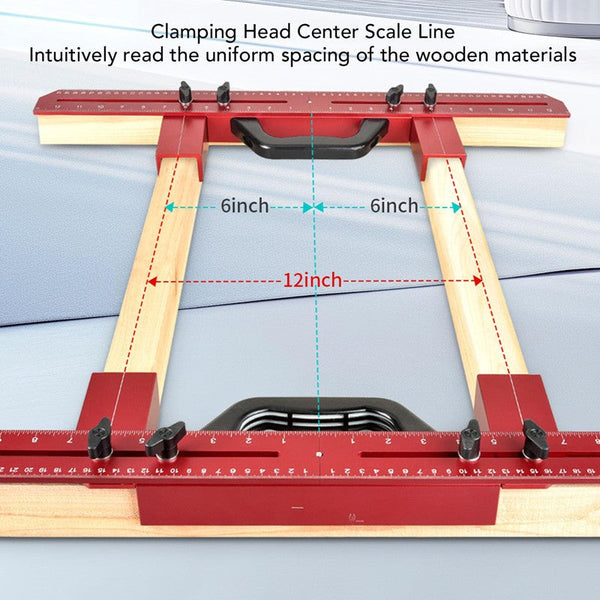 Sakerplus® Adjustable Aluminum Framing Layout Jig