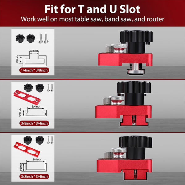 Sakerplus® Table Saw Narrow Strip Cutting Jig