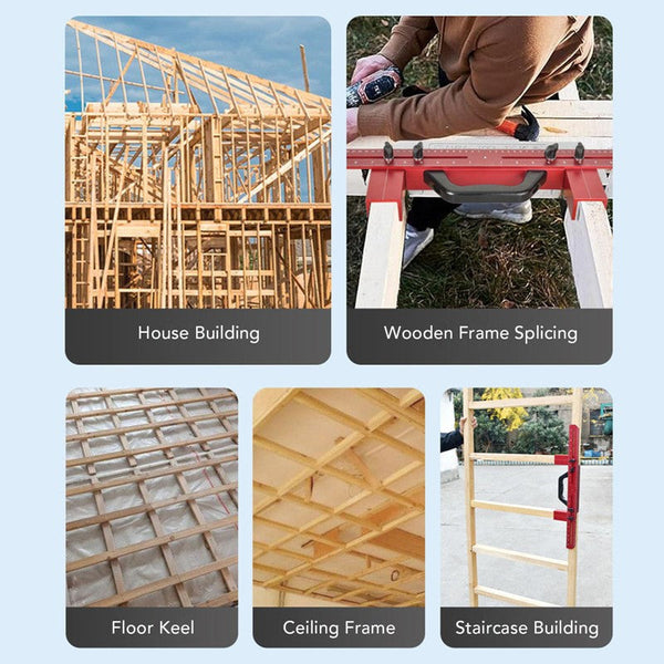 Sakerplus® Adjustable Aluminum Framing Layout Jig