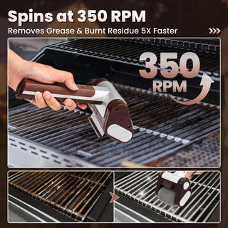Sakerplus® Electric Grill Cleaner Bristle Free(Only 1 Roller)