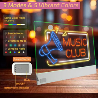 Sakerplus® LED Light Up Drawing Board