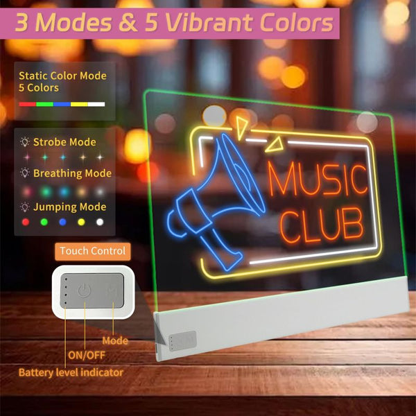 Sakerplus® LED Light Up Drawing Board