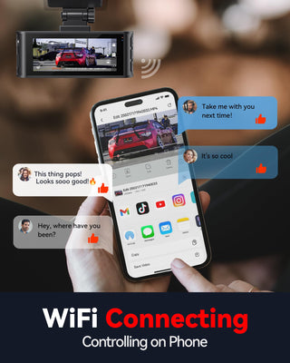 Sakerplus® 4K Dual Front And Rear Camera