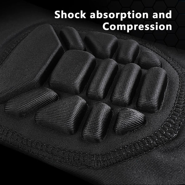 Sakerplus® Padded Knee Elbow Compression Sleeves