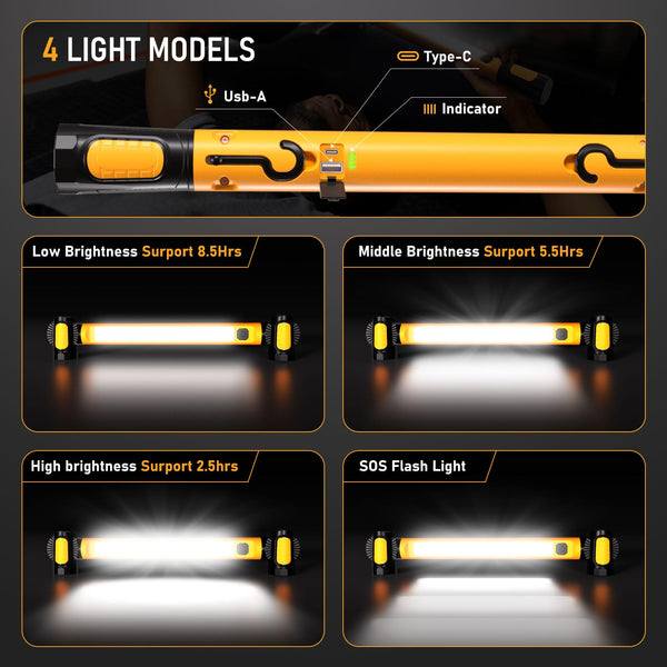 Sakerplus Cordless Underhood Work Light
