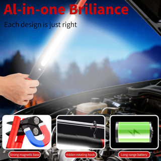 Sakerplus® Automotive Rechargeable Magnetic Work Light