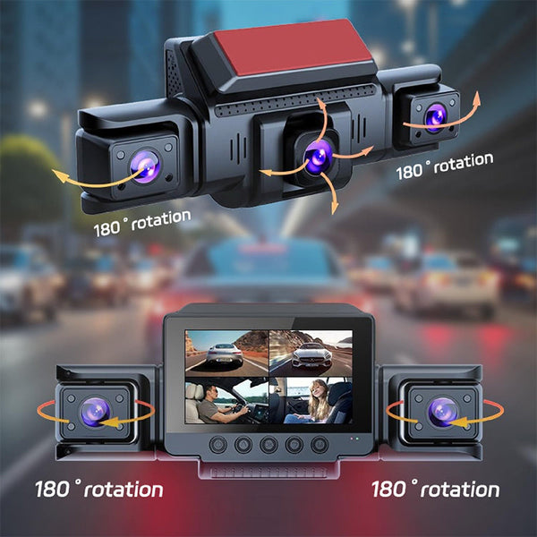 Sakerplus® 360 Front And Rear Dash Cam