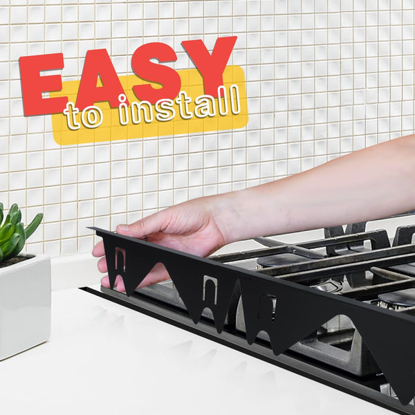 Sakerplus® Stove Gap Covers Stainless Steel