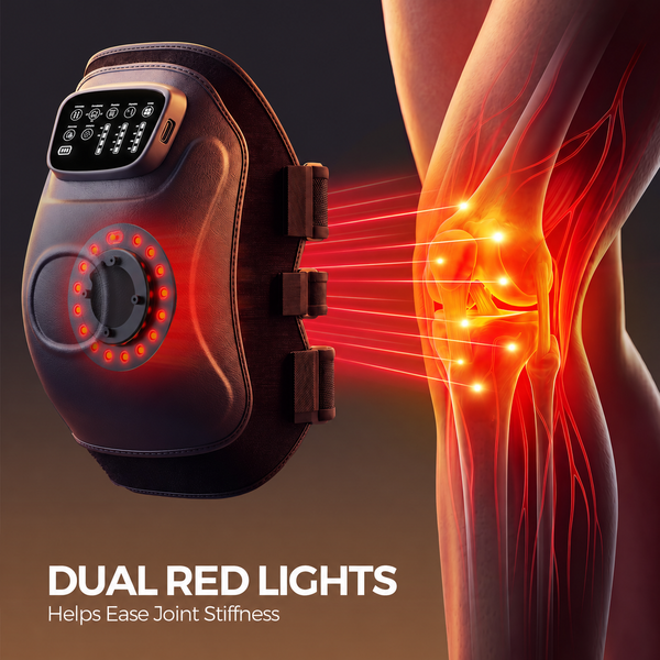 Sakerplus® Cordless Heated Knee Massage Device