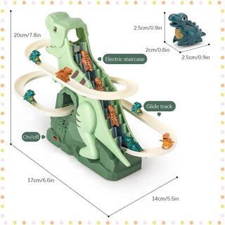 Sakerplus® Electric Dinosaur Climbing Slide Toy