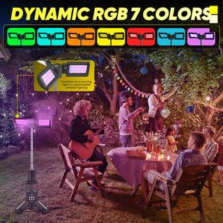 Sakerplus Telescopic Camping Lights with Stand