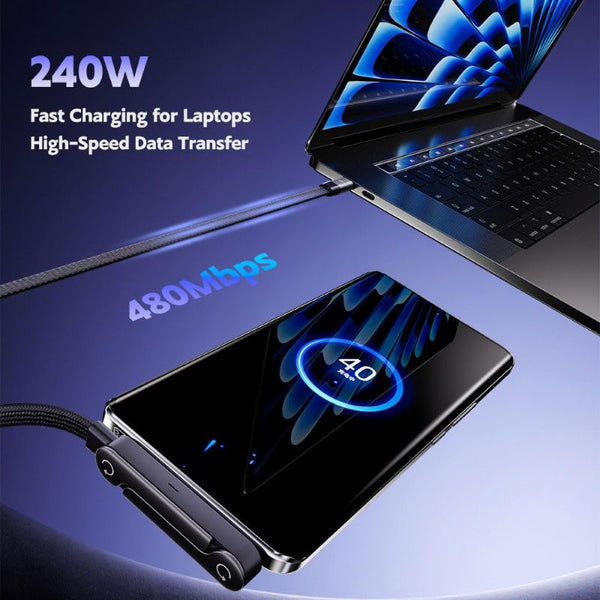 Sakerplus® Flat Right Angle USB C Cable Stand