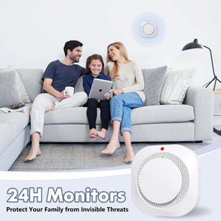 Sakerplus® Battery Operated Photoelectric Smoke Detector