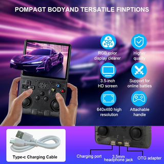 Sakerplus® Retro Handheld Game Console Portable