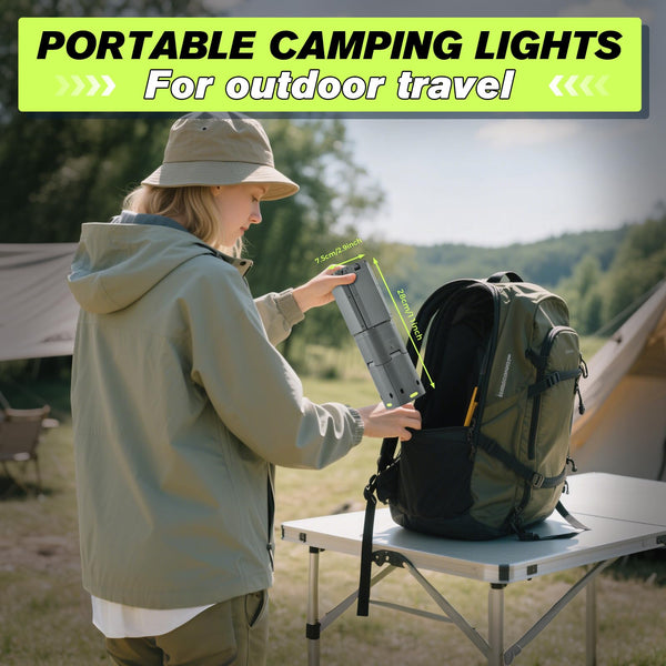 Sakerplus Telescopic Rechargeable Camping Lantern
