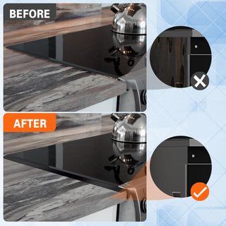 Sakerplus® Stove Gap Covers Stainless Steel