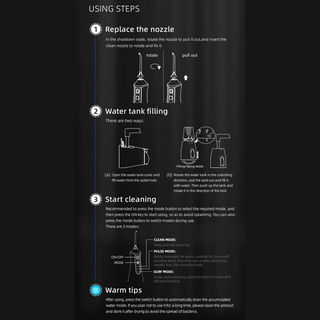 Sakerplus® Portable Cordless Water Flosser
