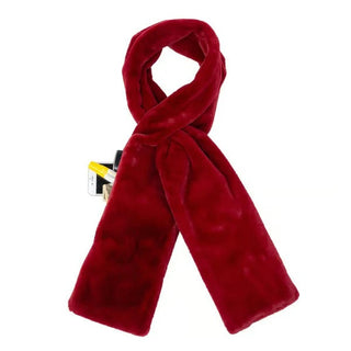 Sakerplus® Faux Fur Scarf With Hidden Pocket
