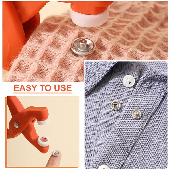 Sakerplus Metal Snap Fastener Tool Set