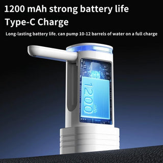 Sakerplus® Portable Electric Water Bottle Pump