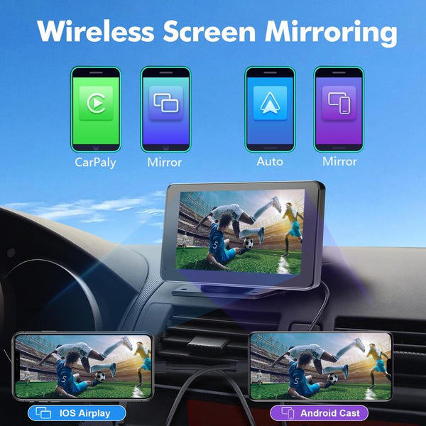Sakerplus® Wireless CarPlay Touch Screen