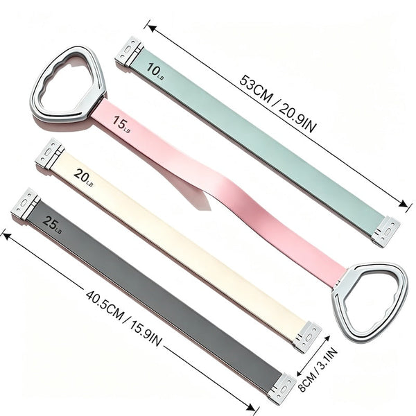 Sakerplus® Resistance Bands With Detachable Handles