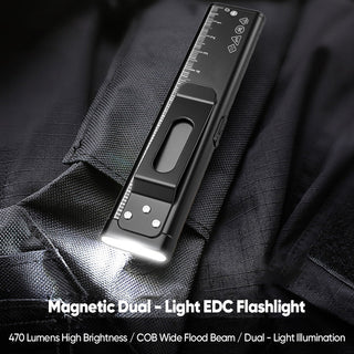 Sakerplus Compact Rechargeable Pocket Flashlight