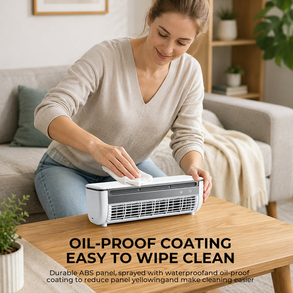 Sakerplus® Portable AC Evaporative Air Cooler with Wall-Mount Design