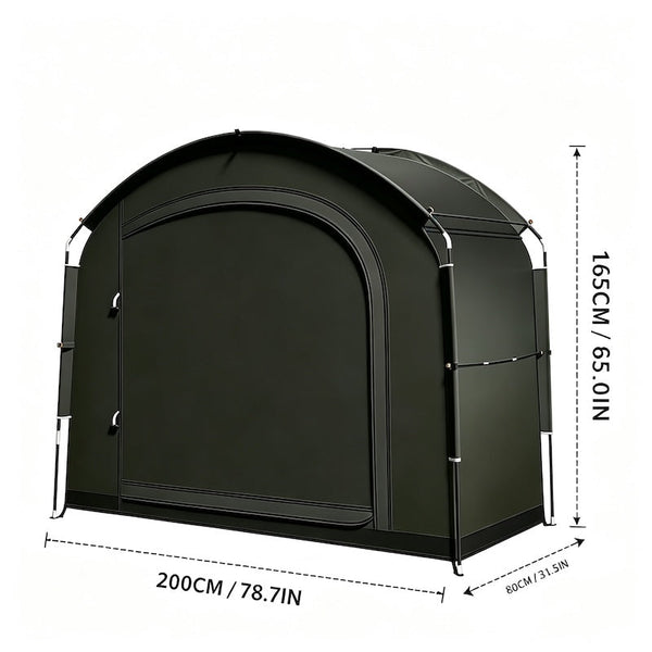 Sakerplus® Portable Waterproof Outdoor Storage Shelter