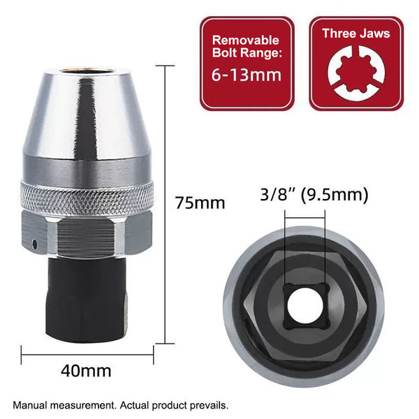 Sakerplus® 3/8 Drive Damaged Bolt Extractor