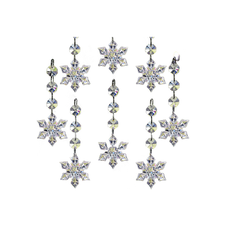 Sakerplus® Acrylic Crystal Christmas Ornaments