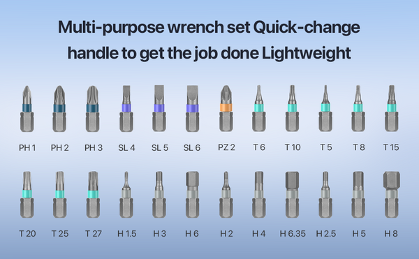 SAKER 42 in 1 Magnetic Screwdriver Set