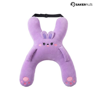 Sakerplus® Kids Plush Car Seat Pillow