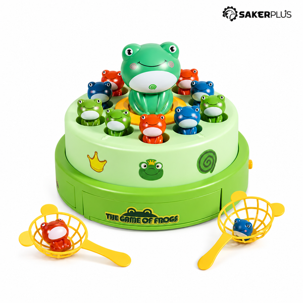 Sakerplus® Kids Frog Bounce And Catch Game